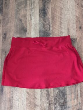 wild fable Bright Red Drawstring Skort